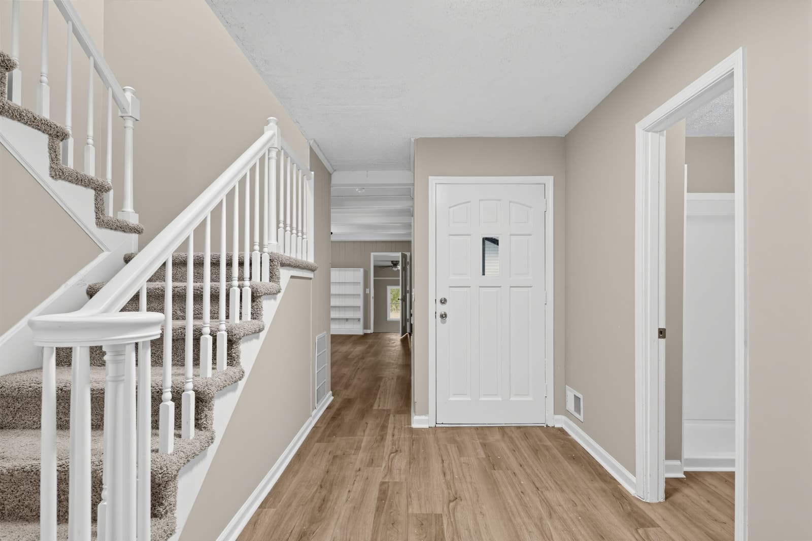Foyer and staircase