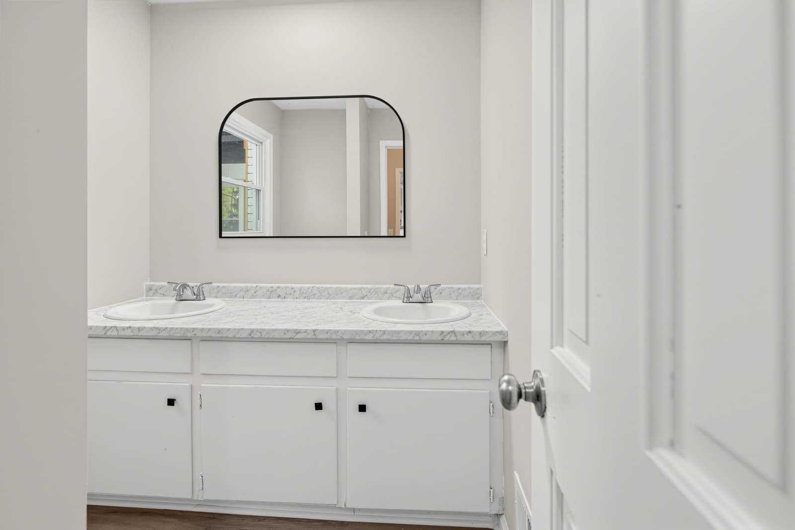 Bathroom double vanity